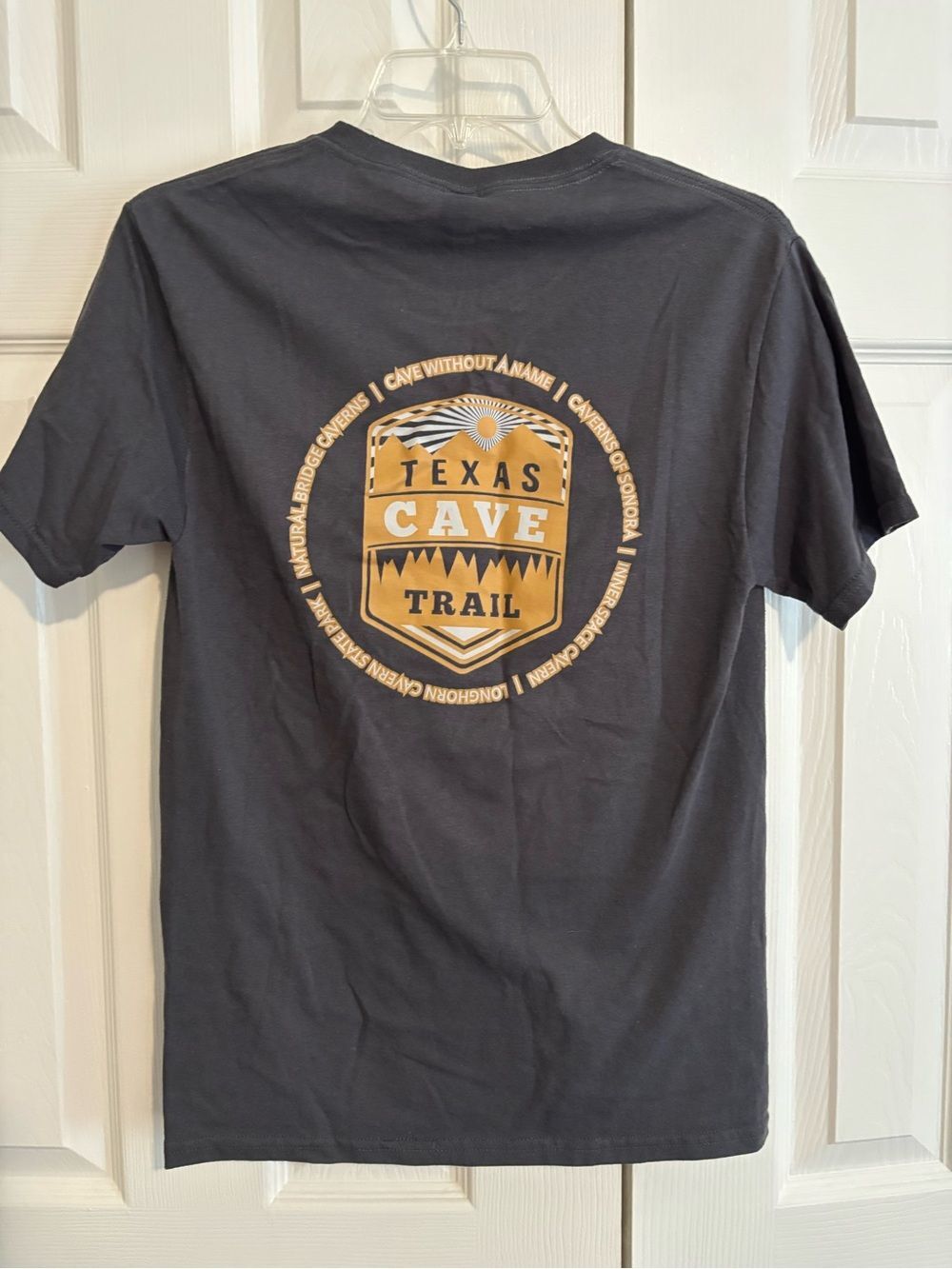Small Texas Cave Trail Graphic Tee Collectible - Picture 3 of 8